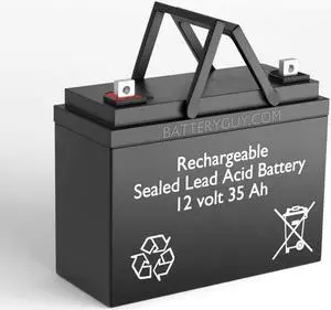 BatteryGuy UPS 12-140 Replacement 12V 35Ah Battery - BatteryGuy Brand Equivalent