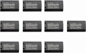 (10 Pack) XSP Battery for 3M PL200 DYMO LabelManager 360D LabelManager 420P Rhino 4200 Rhino 5200 PN DYMO 1759398 S0895840 W002856