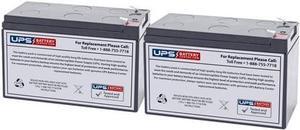 Ezip E4.5 Electric Scooter Batteries Includes 24V (2) 12V 7ah High Capacity SLA Batteries