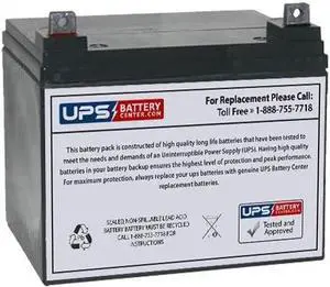 B&B BP33-12F Replacement Battery