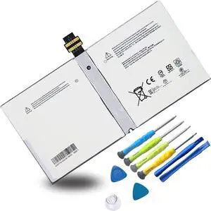 G3HTA027H DYNR01 Laptop Battery Replacement for Microsoft Surface Pro 4 1724 12.3 inch Tablet Series G3HTA026H G3HTA027H (7.5V 38.2Wh)