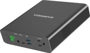 AC Outlet Portable Laptop Charger (TSA-Approved), Volessence 27000mAh 130W Travel Laptop Power Bank & External Battery Pack for MacBook, Laptop, CPAP, Drone and More