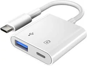 N/A Type-C Adapter Power Supply USB 3.0 Mobile Phone External U Disk Converter Two-in- Adapter Cable