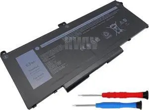 HWW New 15.2V 63Wh 3941mAh RJ40G Battery Compatible with Dell Latitude 5420 5520 075X16 WY9DX Series