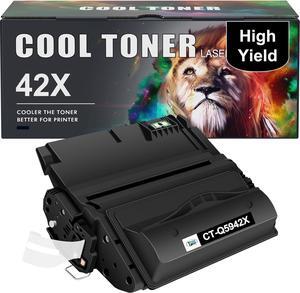 Cool Toner Compatible Toner Cartridge Replacement  42X Q5942X Q1338A Q5942  4250TN 4250N 4250DTN 4350N 4350TN 4350DTN Printer-1PK
