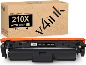 210X Black Toner Cartridges Compatible Replacement for HP 210X W2100X 210A W2100A Work with Color Laser Pro 4301fdw 4301fdn 4201dn 4201dw 4301dw Printer(with Chip,1 Black) 210X Black Toner Cartridges Compatible Replacement for HP 210X W2100X 210A W2100A Work with Color Laser Pro 4301fdw 4301fdn 4201dn 4201dw 4301dw Printer(with Chip,1 Black)