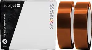 Sawgrass SG1000 Extended SubliJet UHD Sublimation Ink - Black (70ml) and 2 Rolls of ProSub Heat Resistant Tape