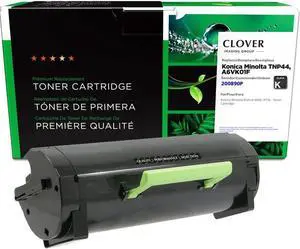 Clover Remanufactured Toner Cartridge Replacement for Konica Minolta TNP44 A6VK01F , Black