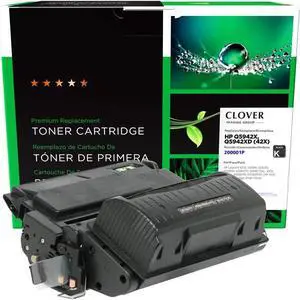 Clover Remanufactured Toner Cartridge Replacement for HP Q5942X (HP 42X) | Black | High Yield