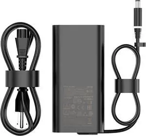 180W 9.23A 19.5V LA180PM210 AC Charger [GaN Tech] for  G7 15 17 7588 7590 7790 G5 15 5515 5587 5590 G3 15 3579 17 3779 HA180PM210 DA180PM210 10KFT TXR1N D6JHG Laptop Power Supply Adapter Cord