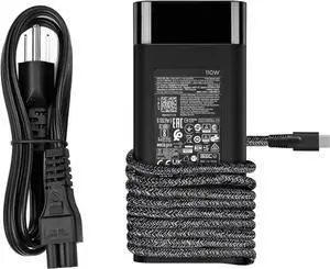 110W Laptop Charger USB-c for HP ZBook Firefly 16 g9 g10 AC Adapter HP Elite Dragonfly G3 Charger HP EliteBook 860 865 g9 g10 Power Cord M52950-001 M52946-003 M52946-001 TPN-CA24 TPN-DA24