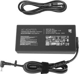 330W Laptop Charger for  ROG Strix G16 G18 Power Cord  ROG Strix Scar 16 17 18 Power Adapter  ROG Zephyrus Duo 16 Laptop Charger A21-330P1A A22-330P1A dc Adapter