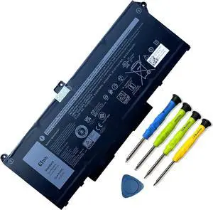 RJ40G 4-Cell 63Wh Laptop Battery Replacement for Dell Latitude 15 5520 Latitude 14 5420 Precision 15 3560 Series M033W 01K2CF 075X16 WY9DX P137G P137G001 P104F P104F001 0WK3F1 0M3KCN 15.2V 3941mAh
