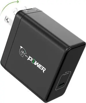 USB C Charger 140W G-POWER PD3.1 GaN Laptop Wall Charger Fast Charging Power Adapter Foldable Plug for MacBook Pro 16'', Power Bank, Dell XPS, for iPad Pro, Galaxy, for iPhone 15 Pro, and More