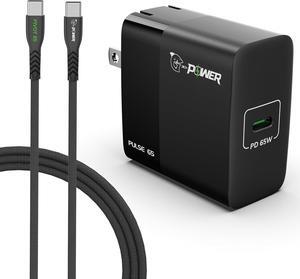 USB C Charger 65W, PD 3.0/PPS Fast Charging Block,Foldable Wall Charger for MacBook Pro/Air,for iPhone 15/14/13 Series, Samsung Galaxy, Google Pixel,and More