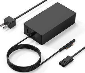 Surface Book Charger-127W Microsoft Surface Book 3 Laptop Charger Compatible with 102W Surface Book 2,1,Surface Laptop Studio 1,Windows Surface Pro/Laptop/Go,Support 65W,44W,36WLED,10FT Power Cord.