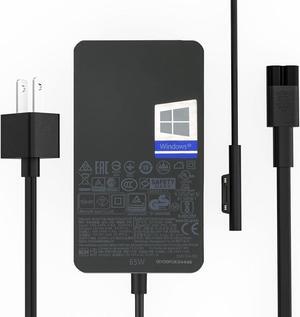 65W Surface Pro Charger Compatible for Microsoft Surface Pro11 10 9 8 7+ 7 6 5 4 X Compatible 1769 1867 1868 1872 1873 1943 1951 2036 Laptop7 6 5 4 3 2 1 Supply Book3 2 1 AC Adapter Power Supply Cord