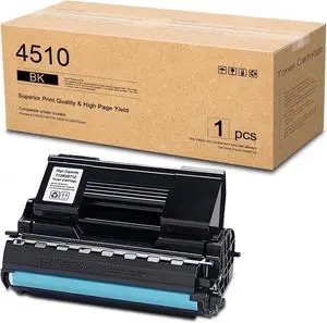 Ennovor Phaser 4510 High Capacity Black Toner Cartridge 1 Pack (19,500 Pages) - Compatible 113R00712 Toner Cartridge Replacement for Xerox Phaser 4510B 4510DT 4510DX 4510N Printer