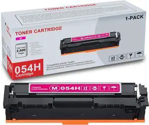 Ennovor 1-Pack 054H 3026C001 Magenta Toner Cartridge High Yield Compatible CRG054H 054H Replacement for Canon imageCLASS MF642Cdw MF644Cdw MF640C MF643Cdw MF645Cx LBP621Cw LBP622Cdw LBP623Cdw Printer