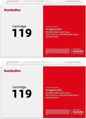 Ennovor CRG119 119 Toner Cartridge 2-Pack 3479B001 Replacement for Canon 119 CRG-119 Toner Cartridge for Canon imageCLASS MF414dw MF416dw MF419dw MF5950dw MF5960dn LBP251dw LBP253dw LBP6670dn Printer