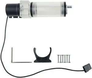 BXQINLENX 600L/H 19W DC12V CPU Cooling Heat Exchanger Water Pump Tank 117 ml CO2 Cooler