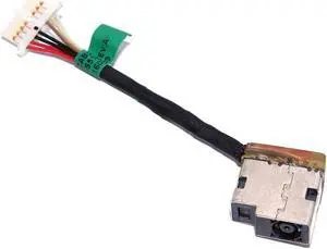 AC DC Jack Power Plug in Charging Port Connector Socket with Wire Cable Harness Replacement for HP Pavilion X360 11-AD 11-AD108CA 11-AD018CA 11-AD051NR 11-AD010CA 11M-AD 11M-AD013DX 11M-AD113DX