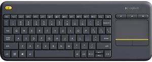 Logitech Wireless Touch Keyboard K400 Plus - Keyboard - wireless - 2.4 GHz - English