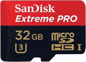 SanDisk Extreme PRO   32G 32GB  95MB/s UHS-I U3 Micro SDHC With 4K Ultra HD - Pack of 2