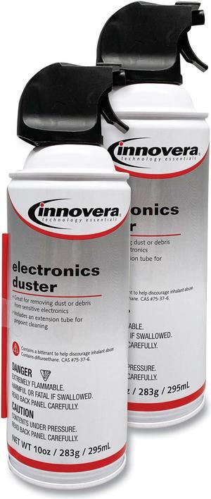 Compressed Air Duster Cleaner, 10 oz Can, 2/Pack 10012