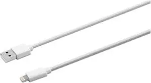 Innovera Usb Lightning Cable, 6 Ft, White 30020