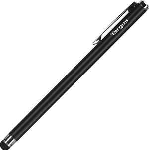 Targus Slim Stylus for Smartphones (Black) - Capacitive Touchscreen Type Supported - 0.24" - Rubber - Black - Tablet, Smartphone Device Supported - AMM12US