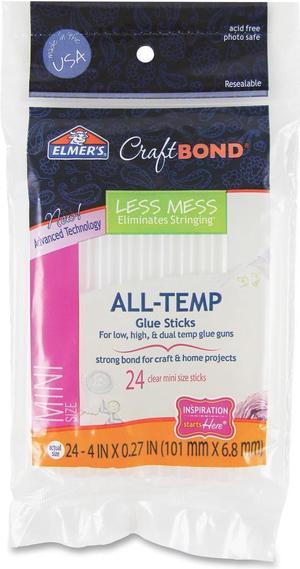Elmer's Craft Bond All-Temp Glue Stick 4" 24/PK Clear E6055