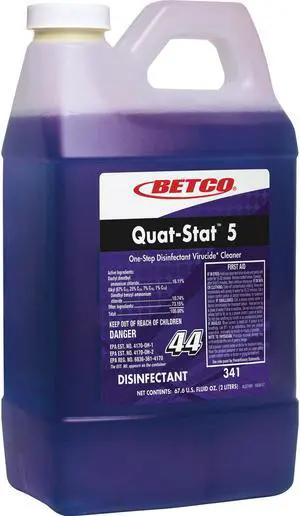 Betco Quat-Stat 5 Disinfectant Gallon