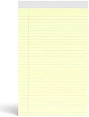 MyOfficeInnovations Notepads 8.5" x 14" Wide Yellow 50 Sheets/Pad 12 Pads/PK (26830) 163857