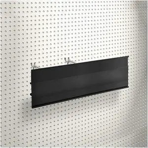 Azar Displays Graphic Sign Holder 6 x 24-inch 600624-BLK