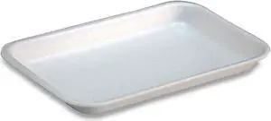 Pactiv Corporation Pactiv Evergreen Supermarket Trays #17S 8.3 x 4.8 x 0.65