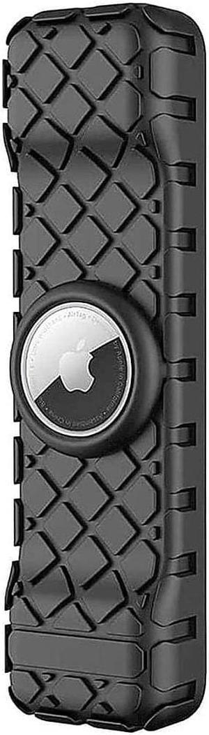 SaharaCase Apple TV 4K Remote Silicone Case for Apple AirTag Black (AT00010)