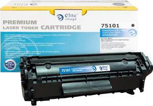 Elite Image ELI75101 Compatible toner replaces HP Q2612A (12A) Black