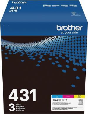Brother International - TN4313PK - Brother TN-431 Toner Cartridge - Cyan, Magenta, Yellow - Laser - Standard Yield -