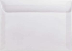 LUX Self Seal Booklet Envelope 7 1/2" x 10 1/2" Clear Translucent 50/Pack (E4845-00-50)