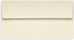 LUX Slimline Invitation Envelopes (3 7/8 x 8 7/8) 250/Box 70lb. Natural (72973-01-250)