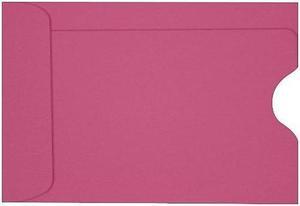 LUX Credit Card Sleeve 2 3/8" x 3 1/2" 500/Box Magenta (LUX-1801-10-500) LUX Credit Card Sleeve 2 3/8" x 3 1/2" 500/Box Magenta (LUX-1801-10-500)
