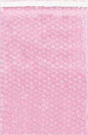 Partners Brand Anti-Static Bubble Pouches 24" x 24" Pink 75/Case (BOB2424AS)