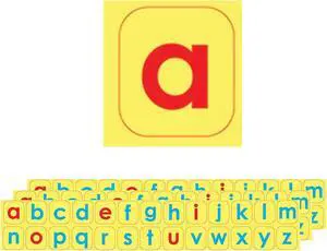 Ashley Productions Die-Cut 1" Magnetic Foam Lowercase Letters Assorted Colors 104 Pieces Per Pack 3 Packs (ASH40001-3) Ashley Productions Die-Cut 1" Magnetic Foam Lowercase Letters Assorted Colors 104 Pieces Per Pack 3 Packs (ASH40001-3)