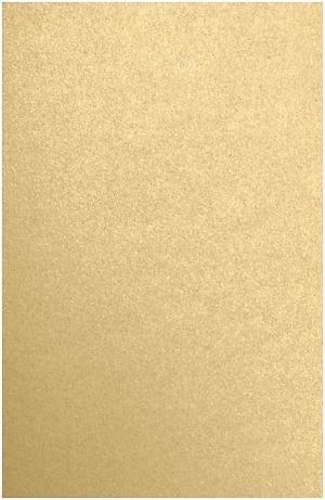 LUX 105 lb. Cardstock Paper 8.5 x 11 Blonde Metallic 50 Sheets/Pack  (81211-C-M07-50) 