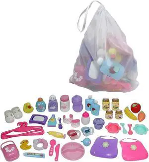 JC Toys For Keeps! For Baby Doll Accessory Essentials Deluxe Bag (BER81106) JC Toys For Keeps! For Baby Doll Accessory Essentials Deluxe Bag (BER81106)