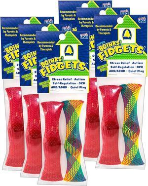 Endless Possibilities Super Boinks Fidgets Assorted Colors 2 Per Pack 6 Packs (EPBSF2P-6)