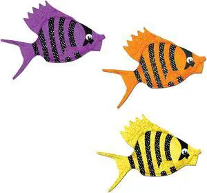 Beistle Plush Luau Fish Hat One Size Assorted 60715