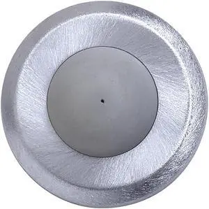 Tell Manufacturing Tell Convex Wall Bumper Satin Chrome Finish 26D DT100085