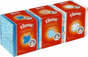 Kleenex Boutique Anti-Viral Tissue 3-Ply Pop-Up Box 68/Box 3 Boxes/Pack 21286